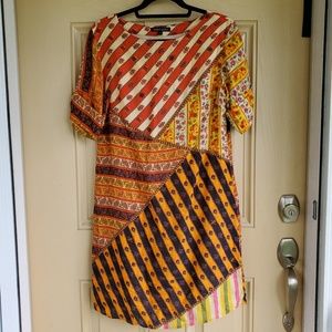 Tanvi Kedia patchwork style dress